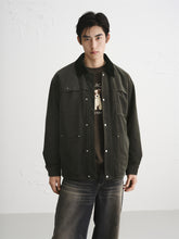 Men's Corduroy Padded Utility Jacket